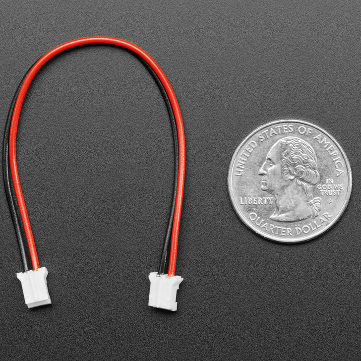 JST-PH 2-pin Jumper Cable - 100mm long - Image 2