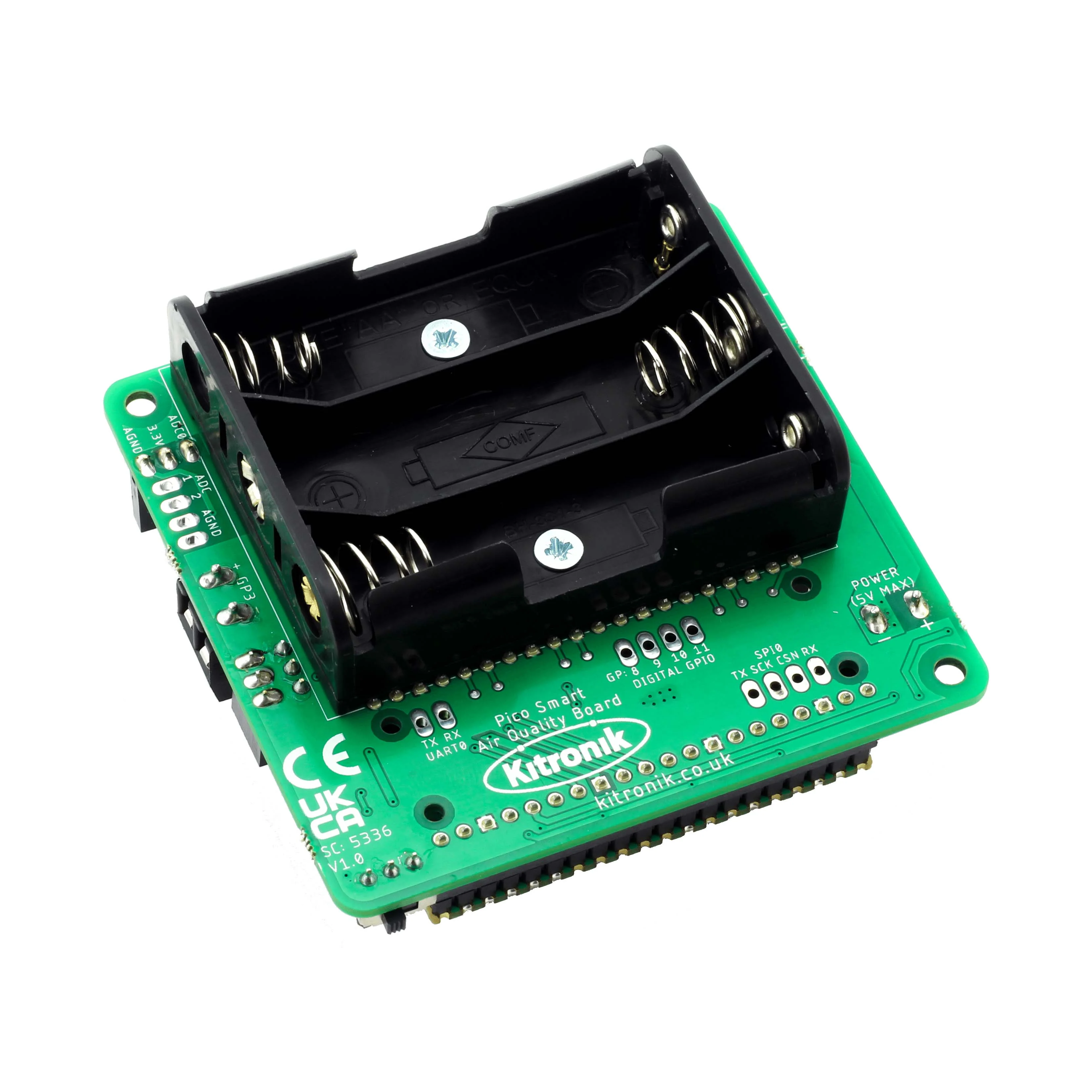 Kitronik Air Quality Datalogging Board for Pico - Image 4