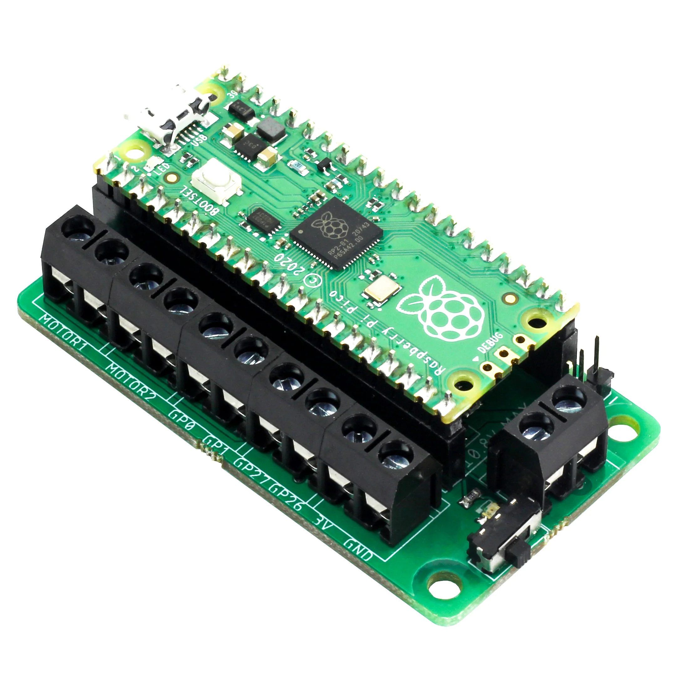 Kitronik Motor Driver Board for Raspberry Pi Pico - Image 3