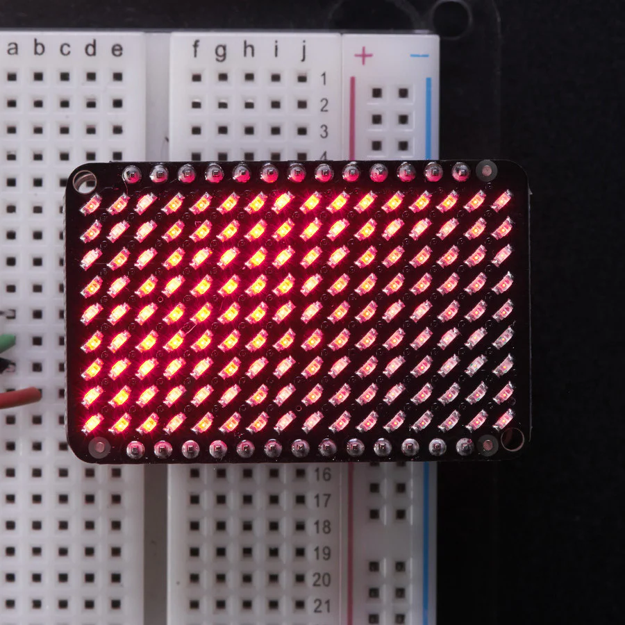 Adafruit LED Charlieplexed Matrix - 9x16 LEDs - Image 2