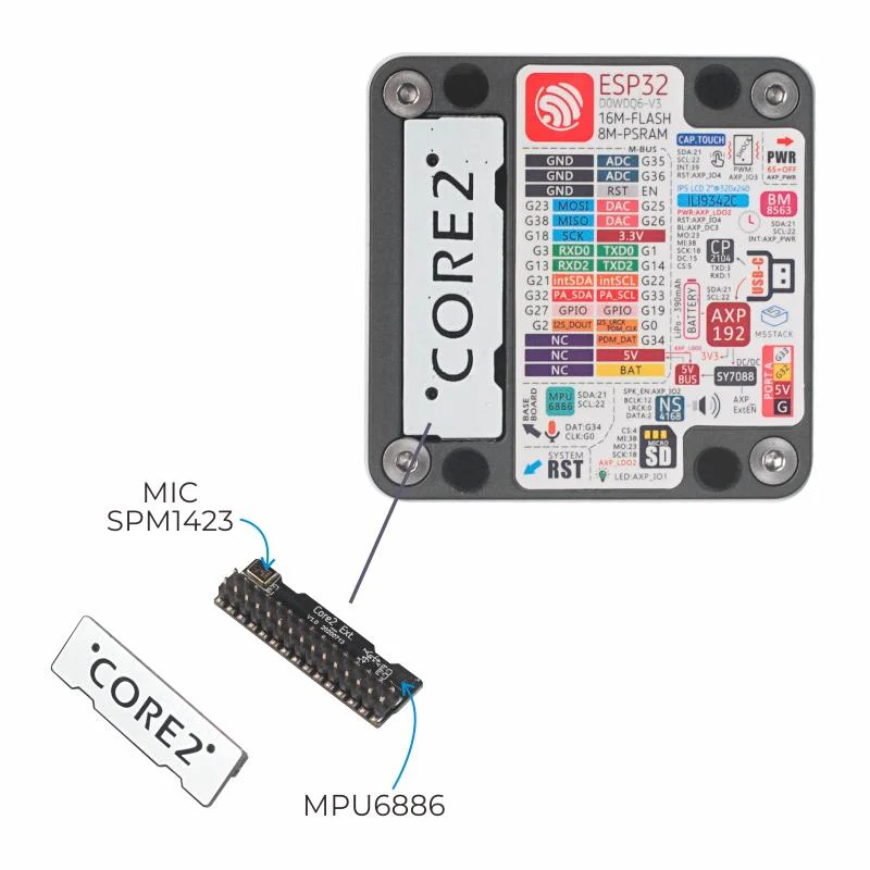 M5Stack Core2 ESP32 IoT Development Kit - Image 7