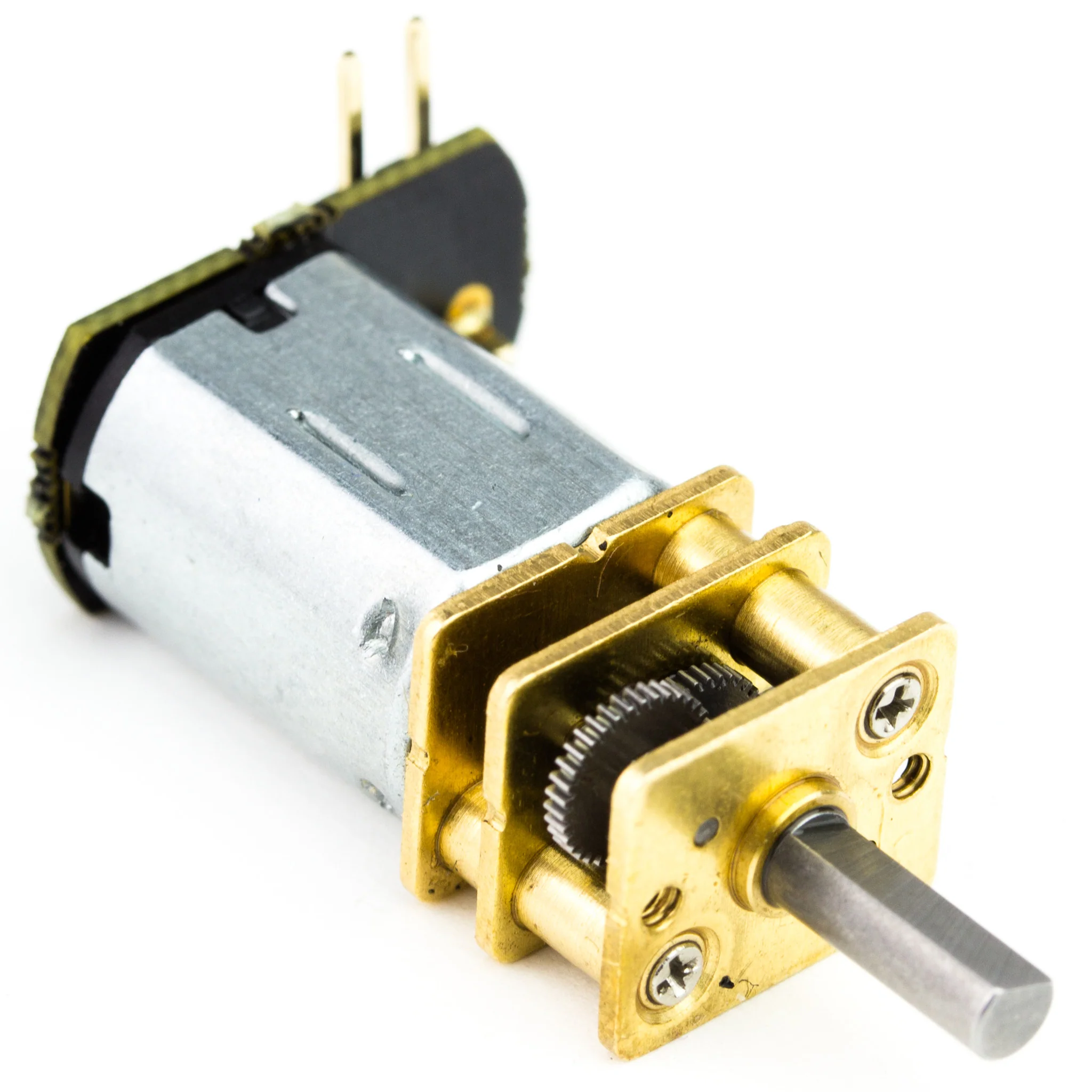 Micro Metal Gearmotor with Push Header Shim - Image 2