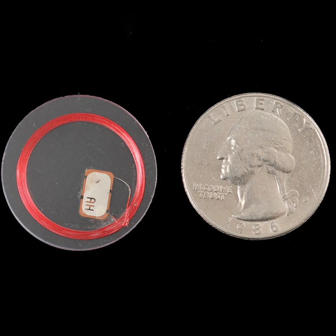13.56MHz RFID/NFC Clear Tag - Classic 1K - Image 2