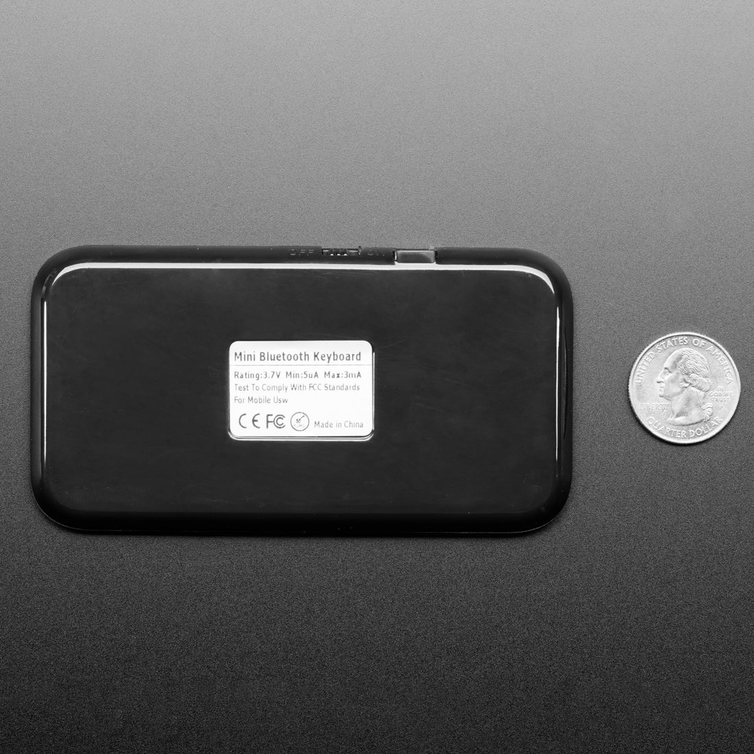 Mini Bluetooth Keyboard – Black - Image 4