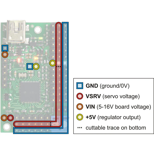Mini Maestro USB Servo Controller - Image 9