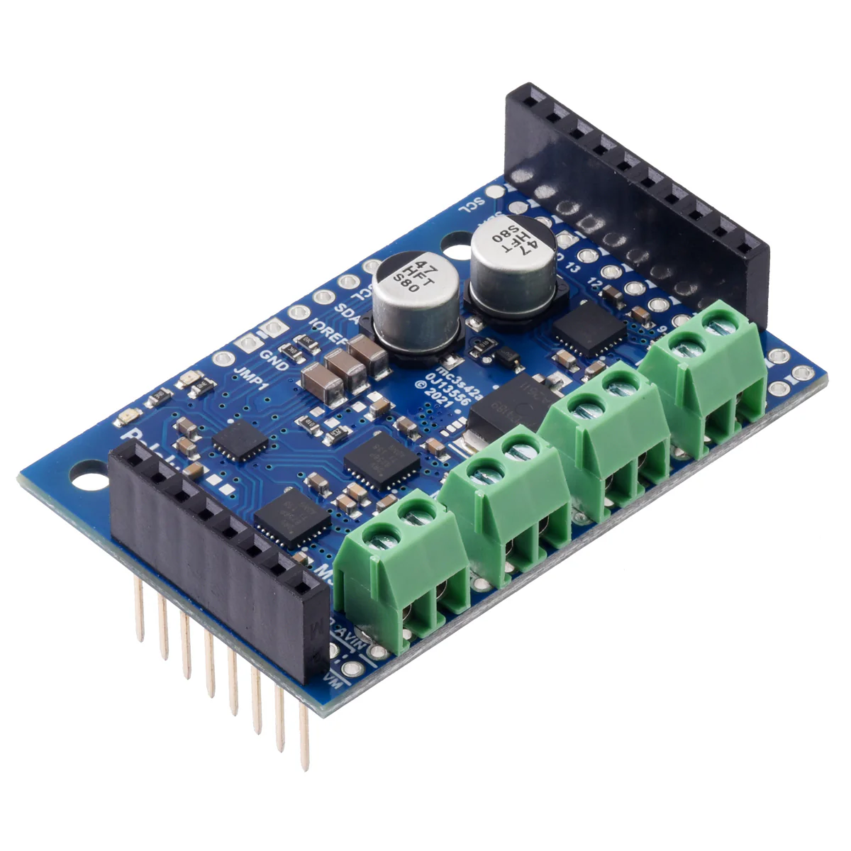 Motoron M3S256 Triple Motor Controller Shield Kit for Arduino - Image 5
