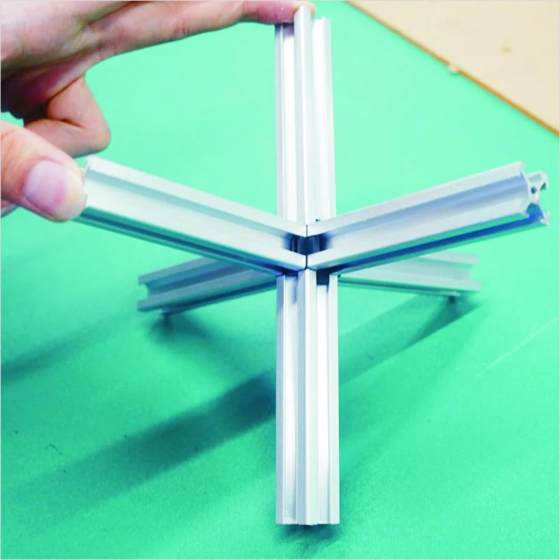 1515 Aluminium Profile - Multi-sided Plastic Corner Connector (12pcs) - Image 5