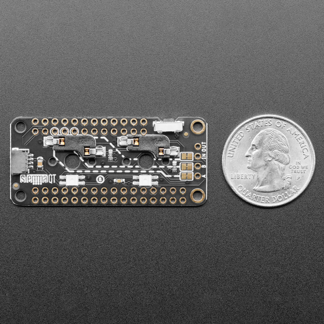 NeoKey FeatherWing - Two Mechanical Key Switches with NeoPixels - Image 5