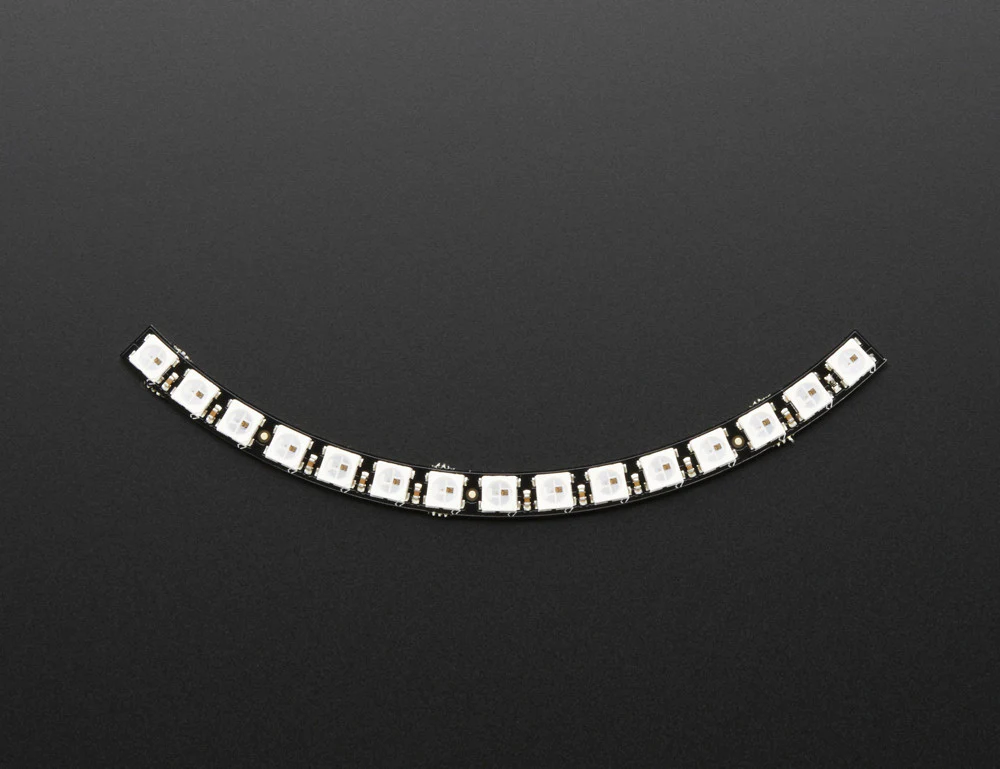 NeoPixel 1/4 60 Ring - 5050 RGB LED w/ Integrated Drivers - Image 4