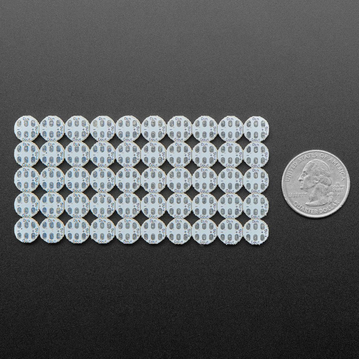 NeoPixel Mini Button PCB - Pack of 50 - Image 3