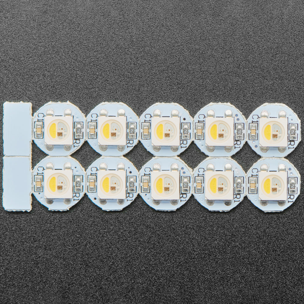 NeoPixel RGBW Mini Button PCB - Pack of 10