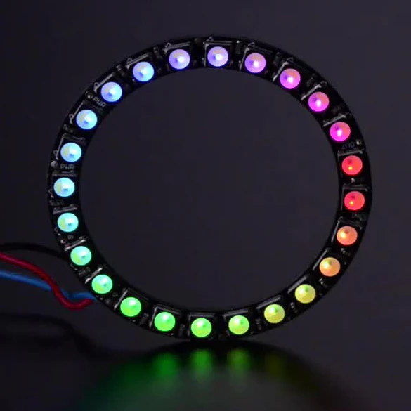 NeoPixel Ring - 24 x 5050 RGBW LEDs w/ Integrated Drivers