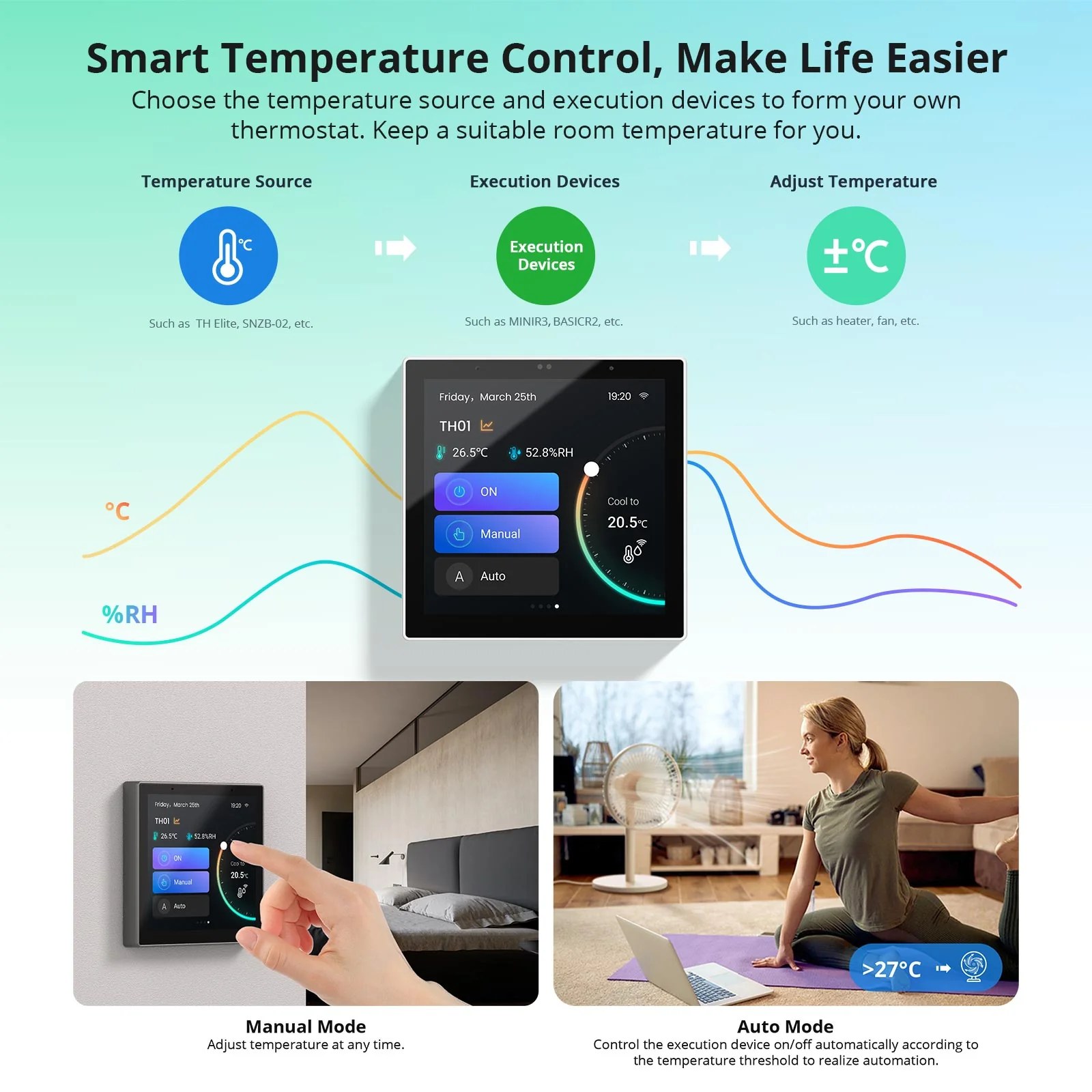 Sonoff Wi-Fi Smart Home Control Panel (NSPanel Pro) - Image 12