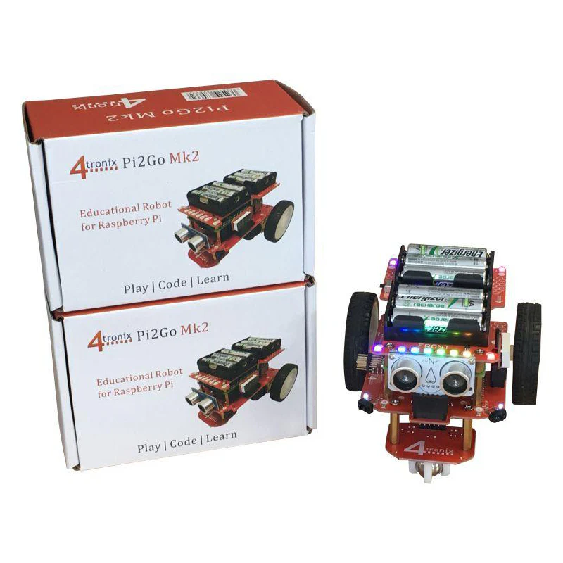 Pi2Go Mk2 Robot for Raspberry Pi - Image 4