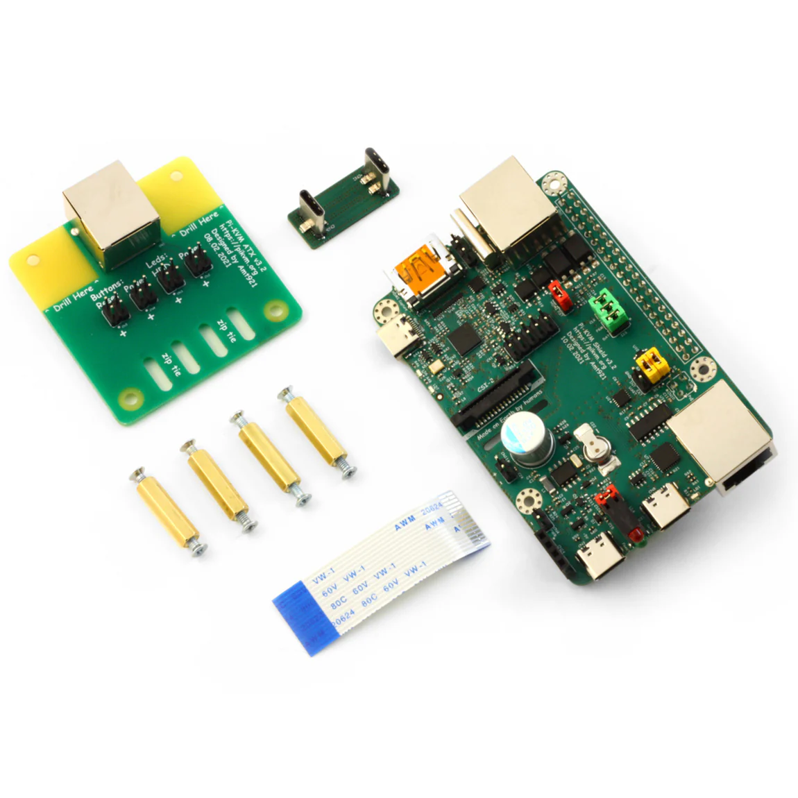 PiKVM v3 HAT for Raspberry Pi 4 - Image 2