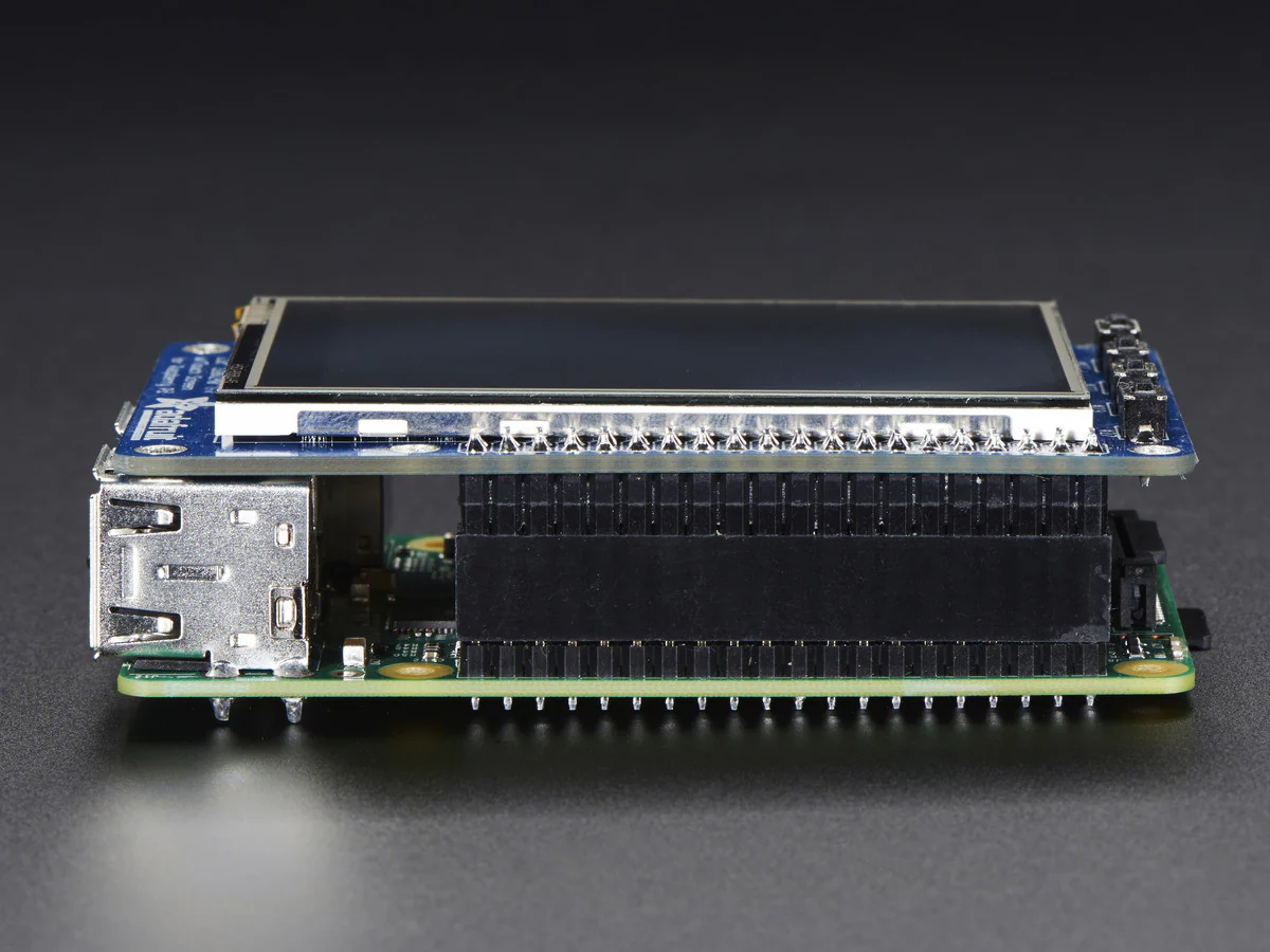 PiTFT Plus Assembled 320x240 2.8" TFT + Resistive Touchscreen - Image 4