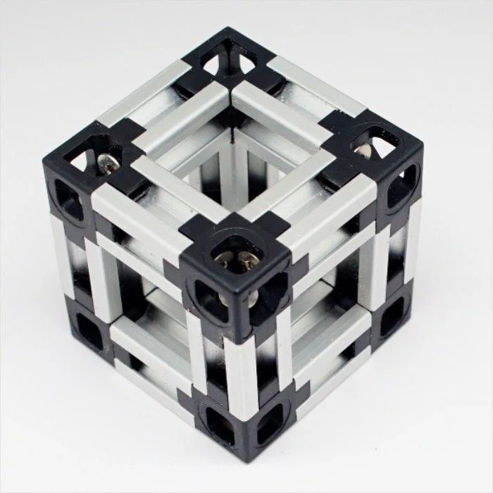 1515 Aluminium Profile - 3-Way Plastic Corner Connector (10pcs) - Image 3