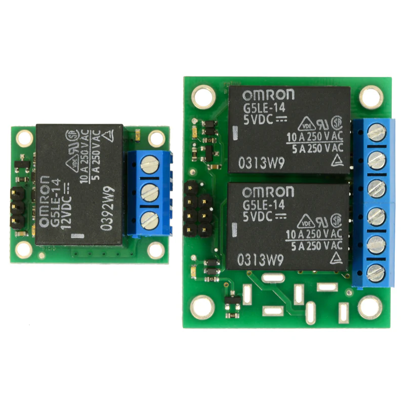 Pololu Basic 2-Channel SPDT Relay Carrier with 5VDC Relays (Assembled) - Image 2