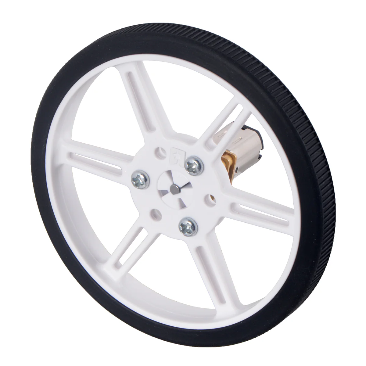 Pololu Multi-Hub Wheel w/Inserts for 3mm and 4mm Shafts - 80×10mm, 2-Pack - Image 9