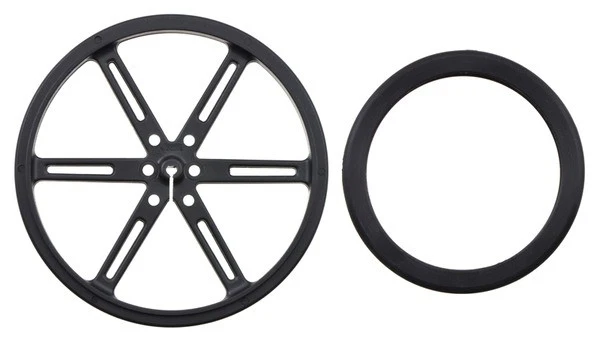 Pololu Wheel 90x10mm Pair - Image 3