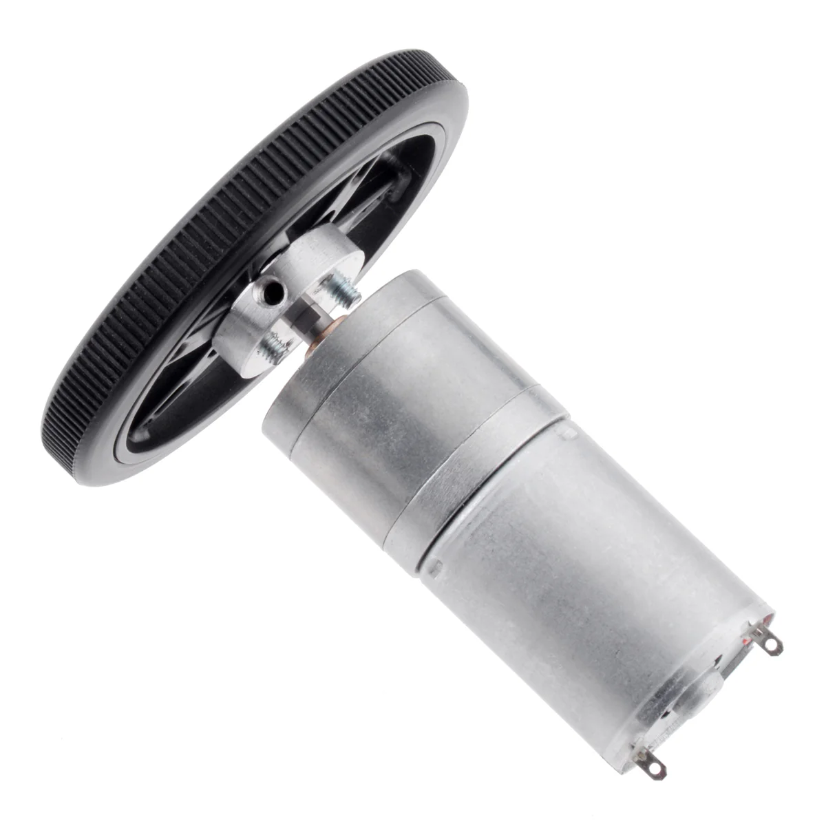 Pololu Wheel for Micro Servo Splines (20T, 4.8mm) - 60×8mm, 2-Pack - Image 4