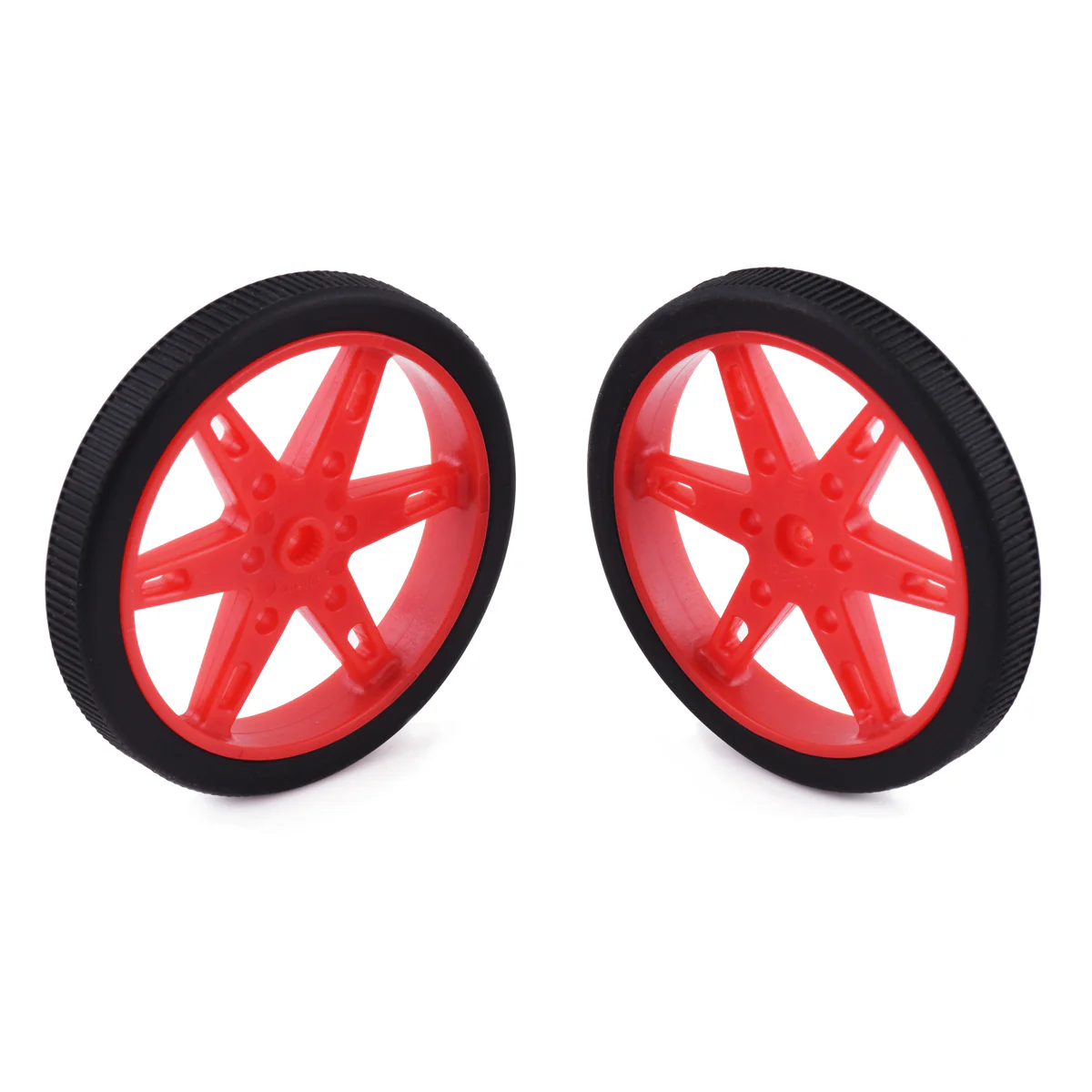 Pololu Wheel for Micro Servo Splines (20T, 4.8mm) - 60×8mm, 2-Pack - Image 5