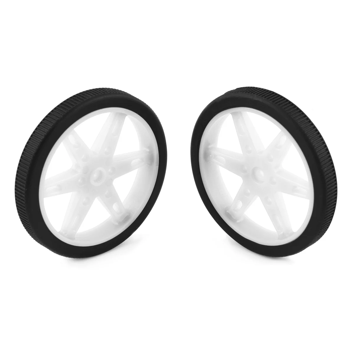 Pololu Wheel for Micro Servo Splines (20T, 4.8mm) - 60×8mm, 2-Pack - Image 6