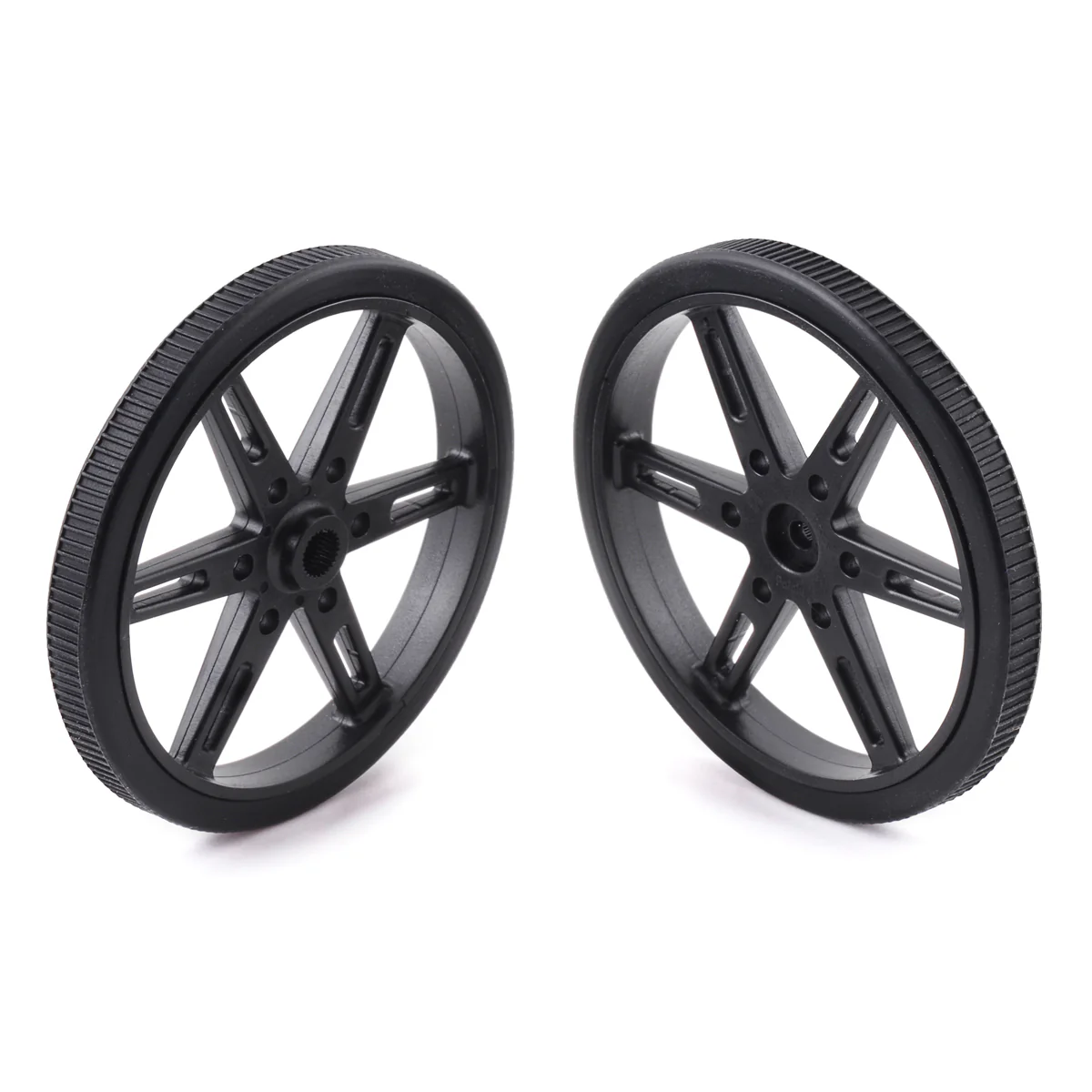 Pololu Wheel for Standard Servo Splines (25T, 5.8mm) - 70×8mm, 2-Pack