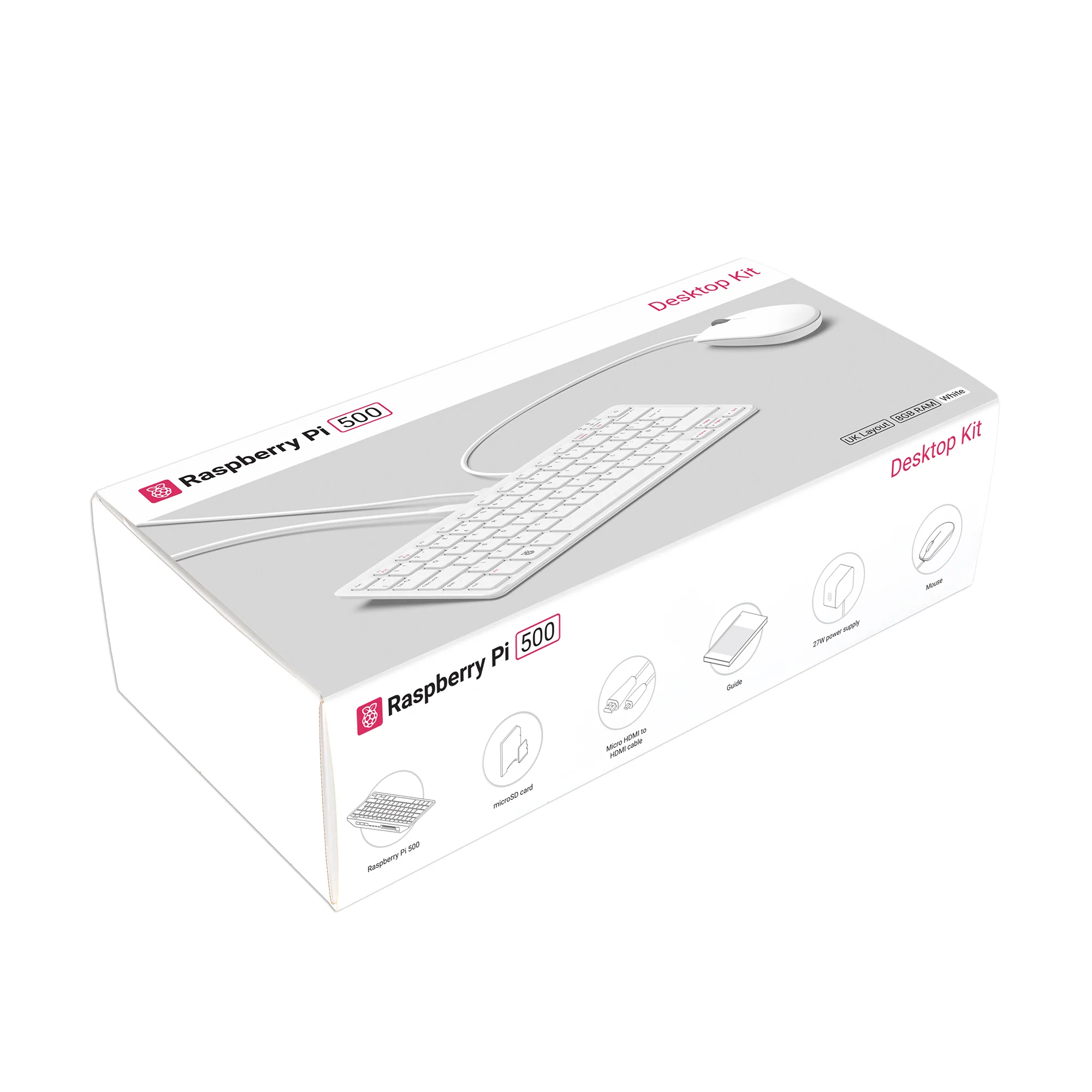 Raspberry Pi 500 Desktop Computer Kit (UK)