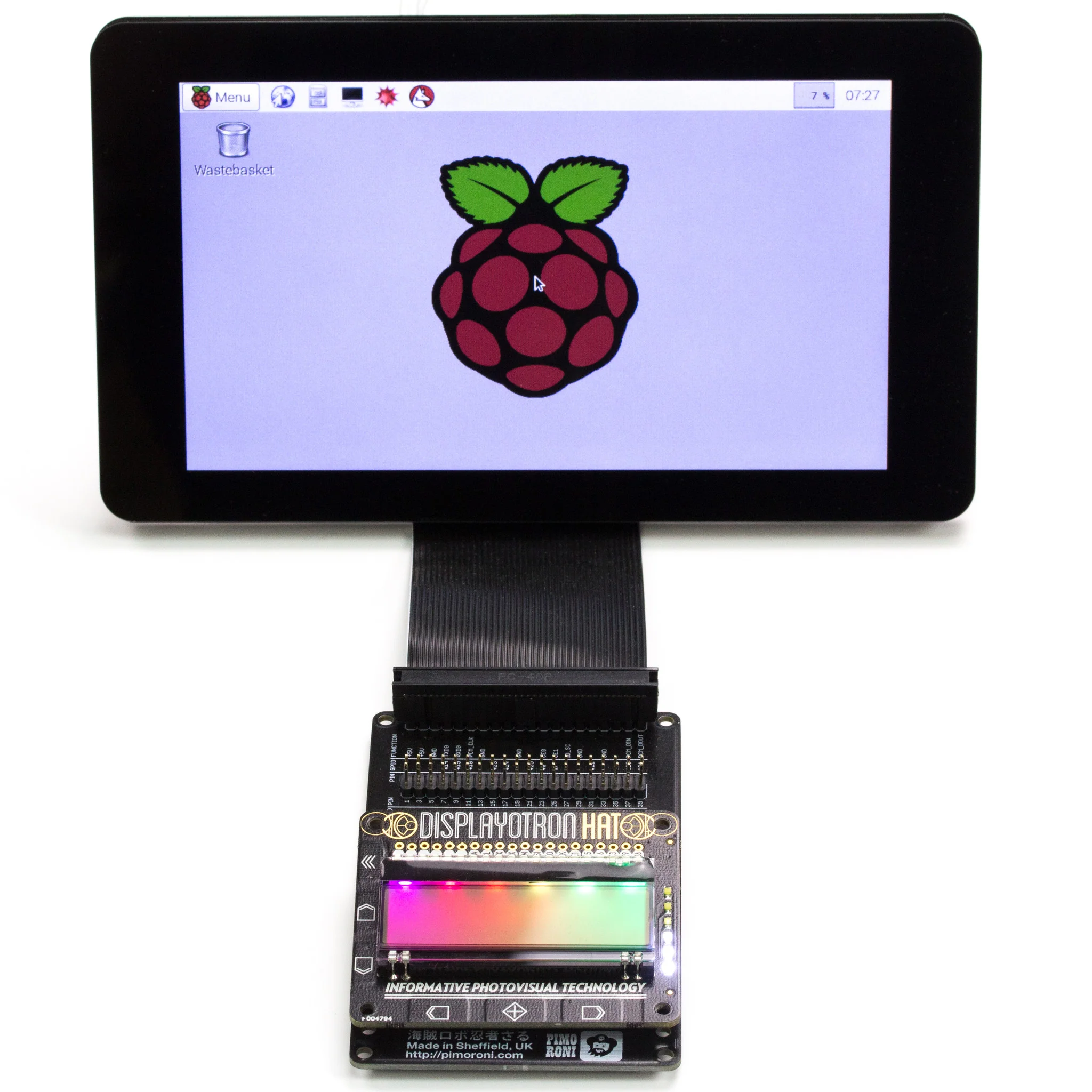 Pibow Frame for Raspberry Pi 7" Touchscreen Display - Image 3