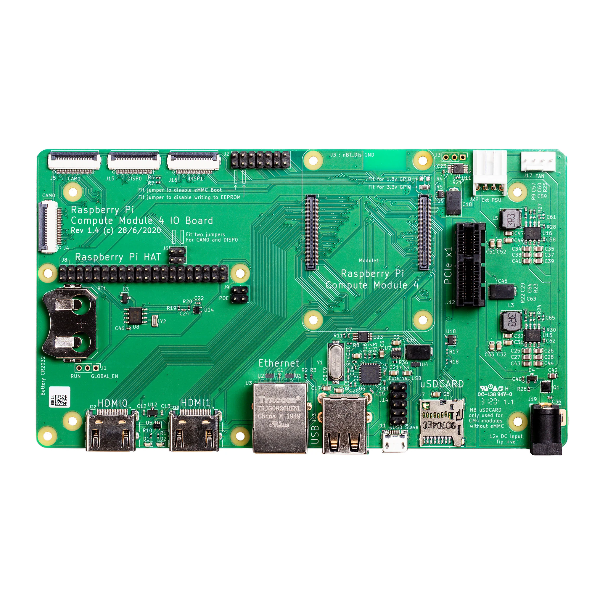 Raspberry Pi Compute Module 4 IO Board - Image 3