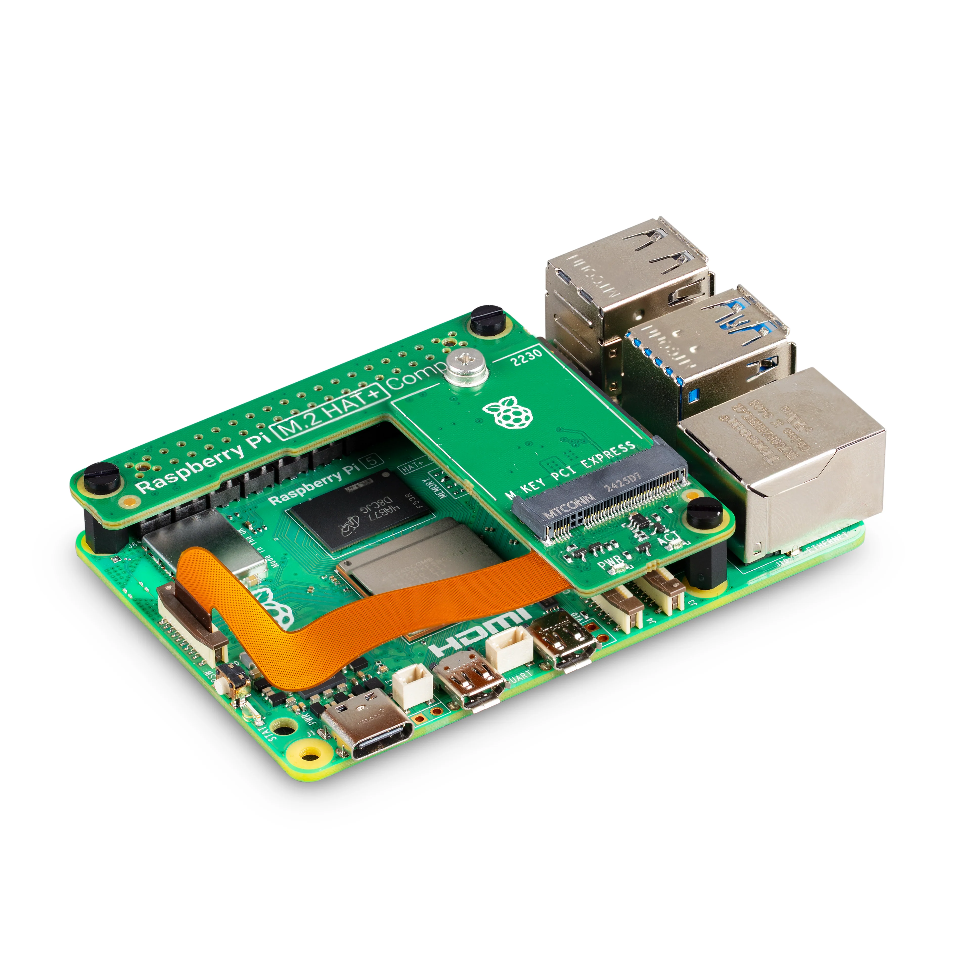 Raspberry Pi M.2 HAT+ Compact - Image 2