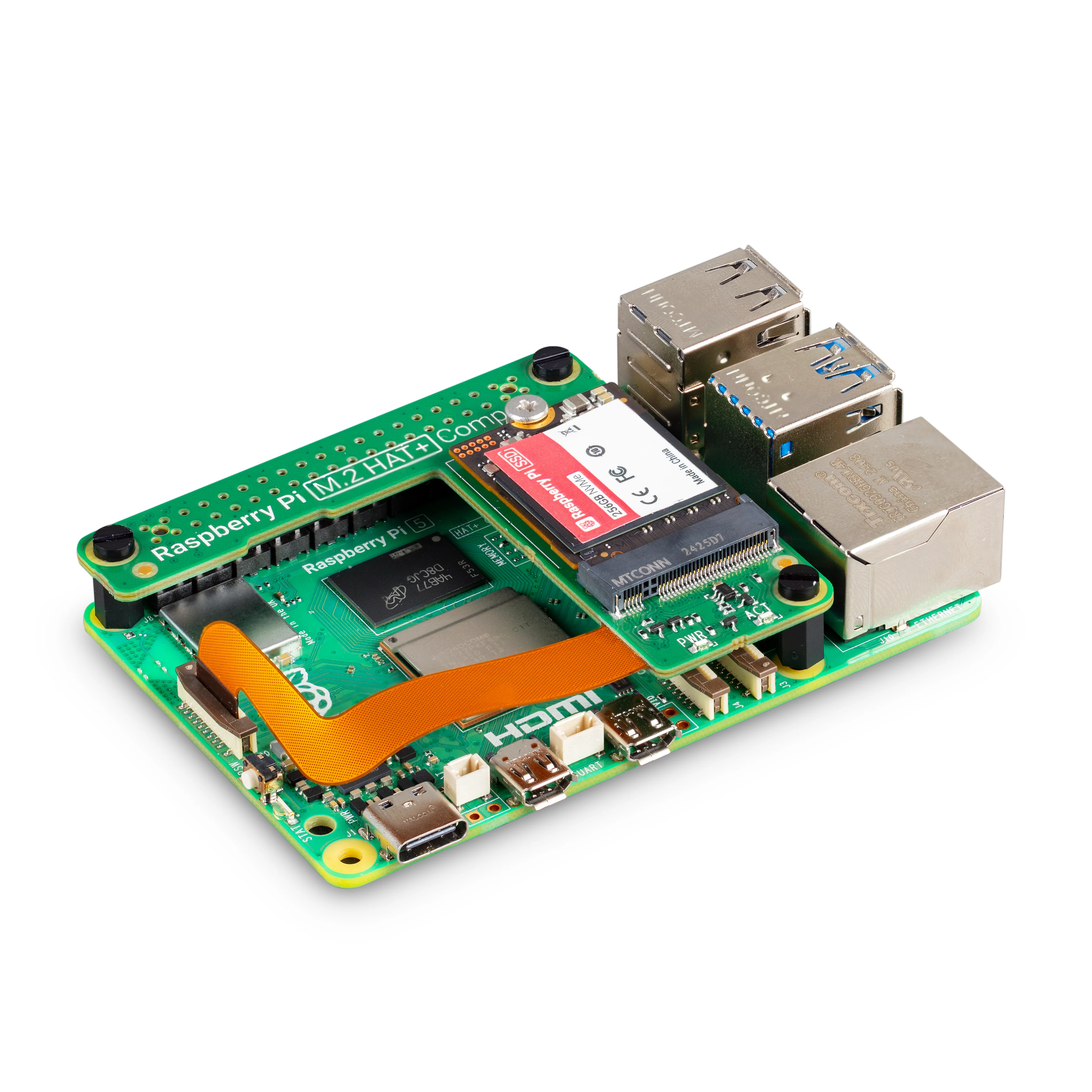 Raspberry Pi M.2 HAT+ Compact - Image 3
