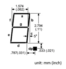 Vintage Bubble 4-digit LED Display (QDSP6064) - Image 5