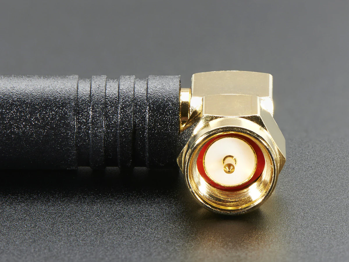 Right-angle Mini GSM/Cellular Quad-Band Antenna (2dBi SMA Plug) - Image 2