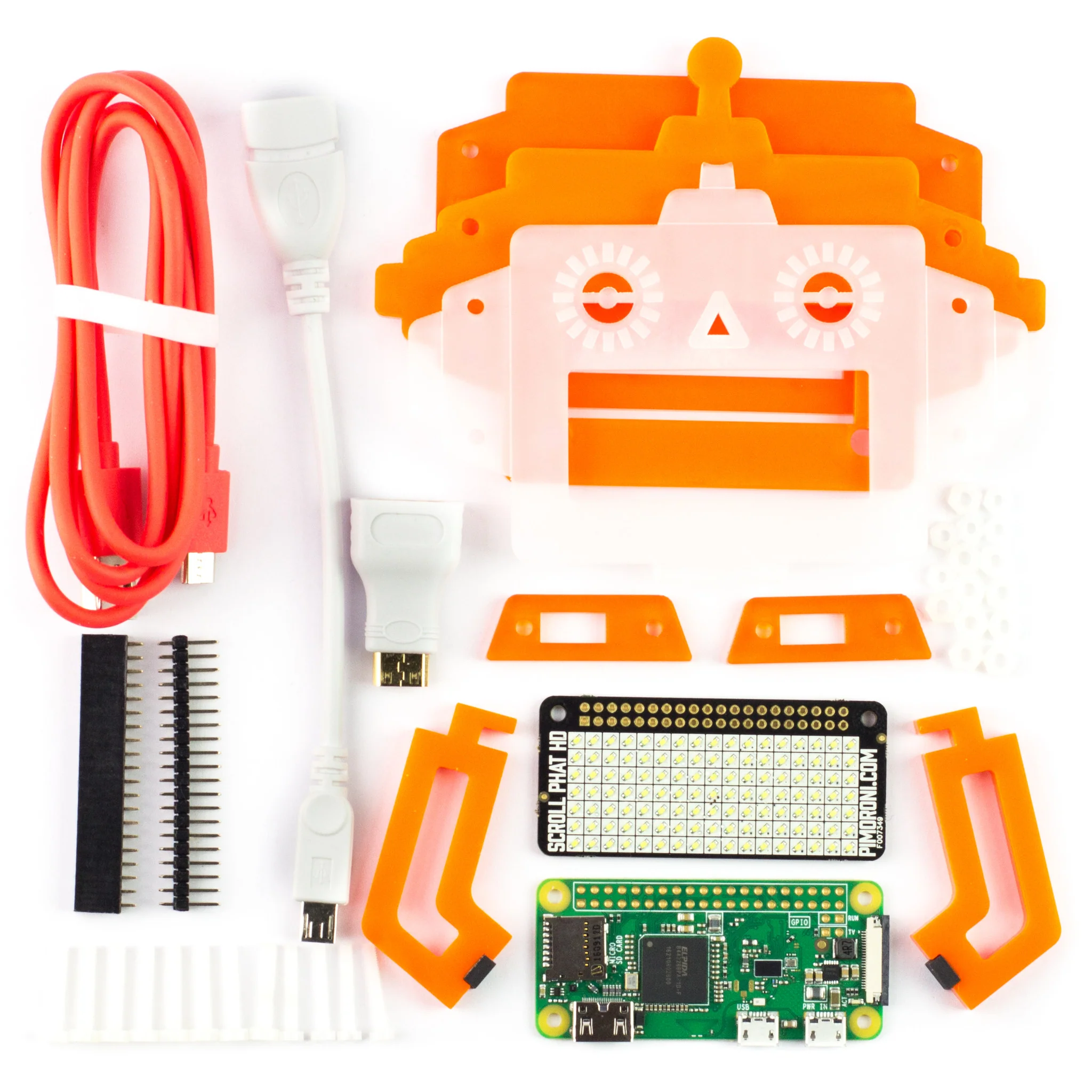 Scroll Bot - Pi Zero WH Project Kit - Image 3