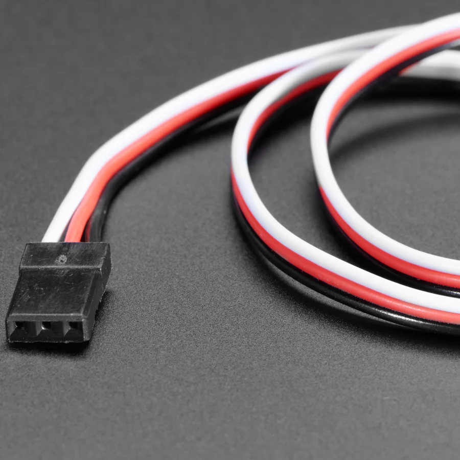 Servo Extension Cable - 50cm / 19.5" long - Image 5