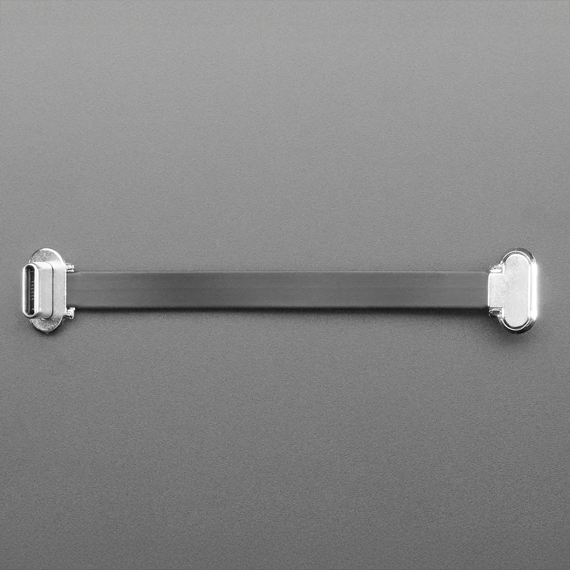 Slim Right Angle USB C to USB C Cable - Image 3