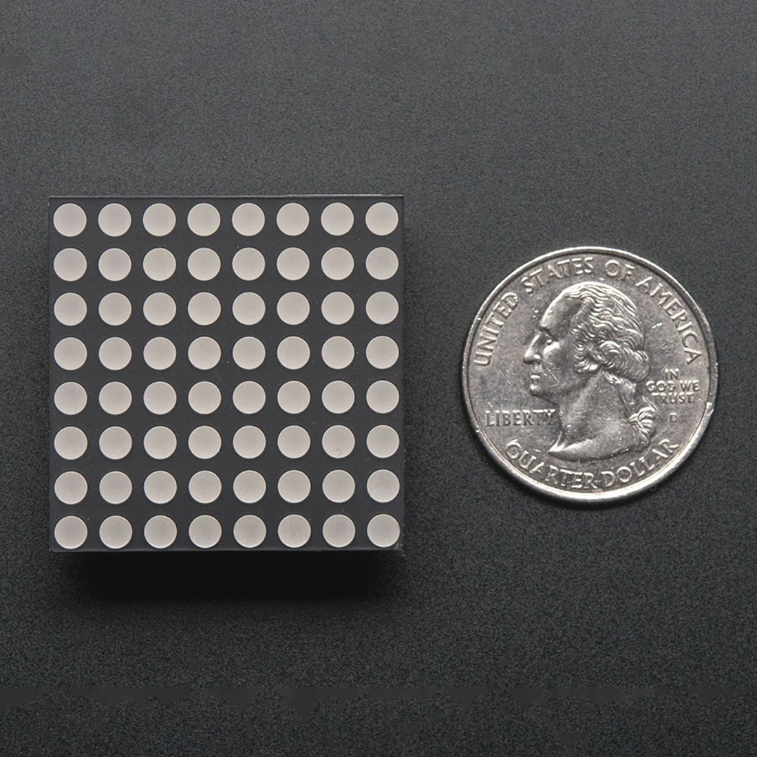 Small 1.2" 8x8 Ultra Bright Red LED Matrix - KWM-30881CVB - Image 4