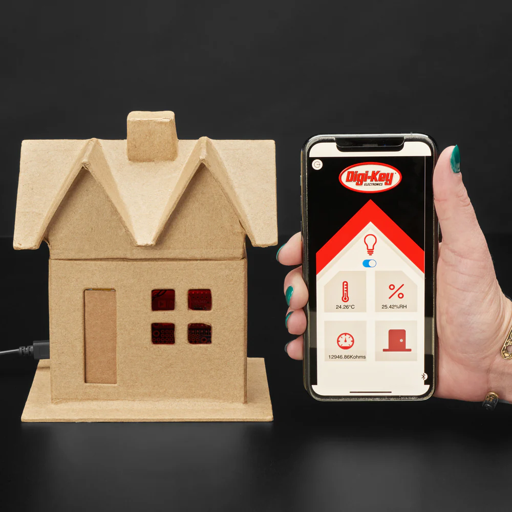 Smart Home Kit for Digi-Key IoT Studio - Feather ESP32 + Parts