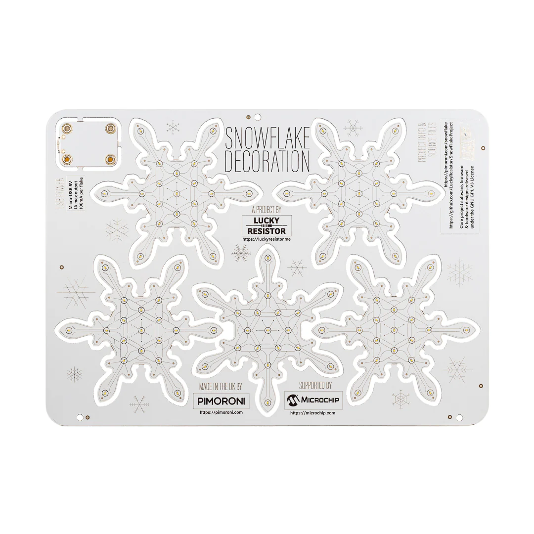Snowflake: a project by Lucky Resistor - Image 3
