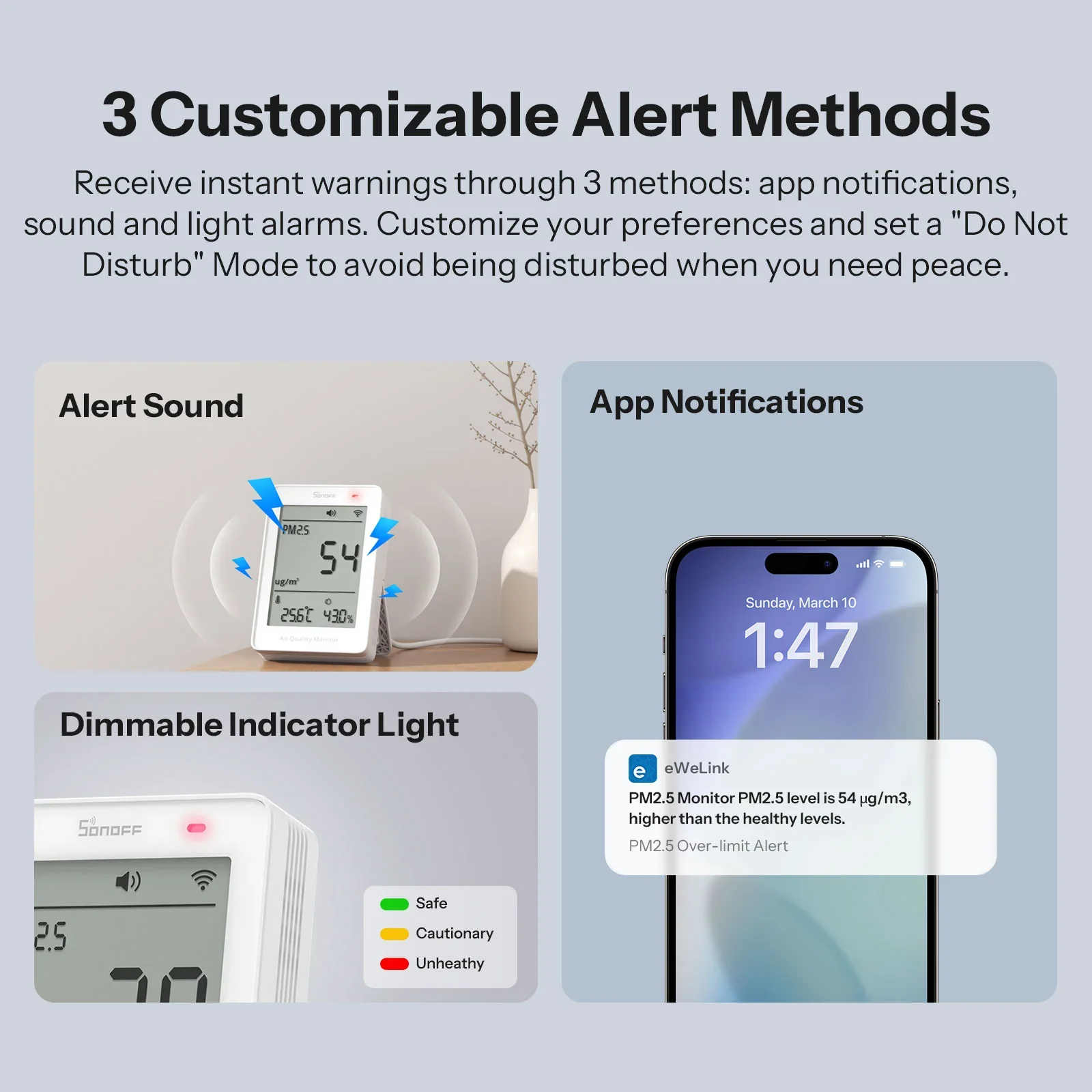 Sonoff AirGuard PM2.5/PM10 Matter Air Quality Monitor - Image 7
