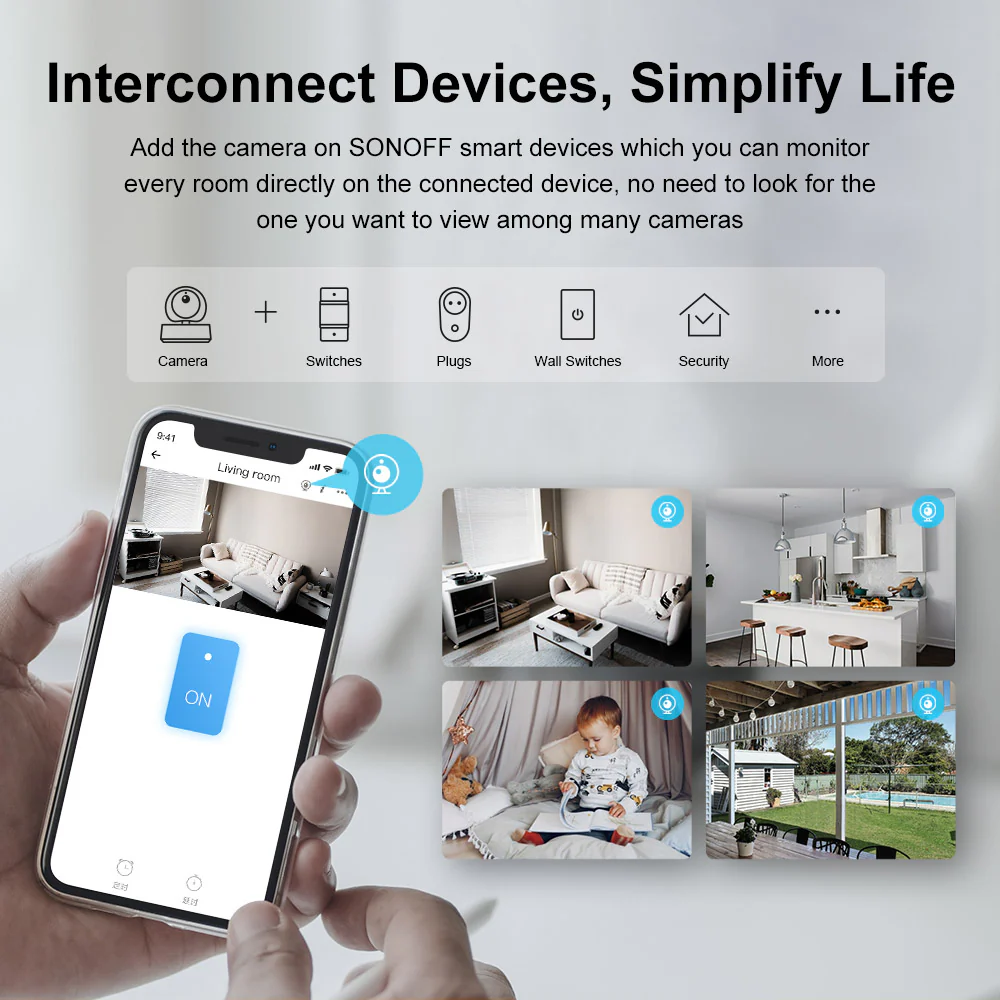 Sonoff 360° Wi-Fi & Ethernet Security Camera - Image 9