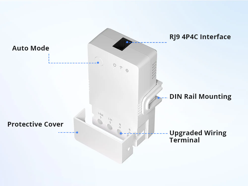 Sonoff Wi-Fi Smart Relay With Sensor Input (230V / 16A) - Image 7
