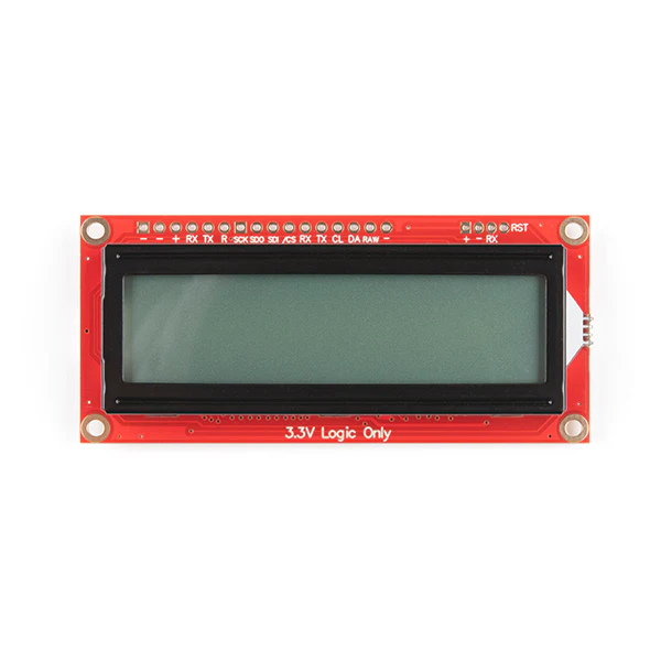 SparkFun 16x2 SerLCD - RGB Backlight (Qwiic) - Image 4