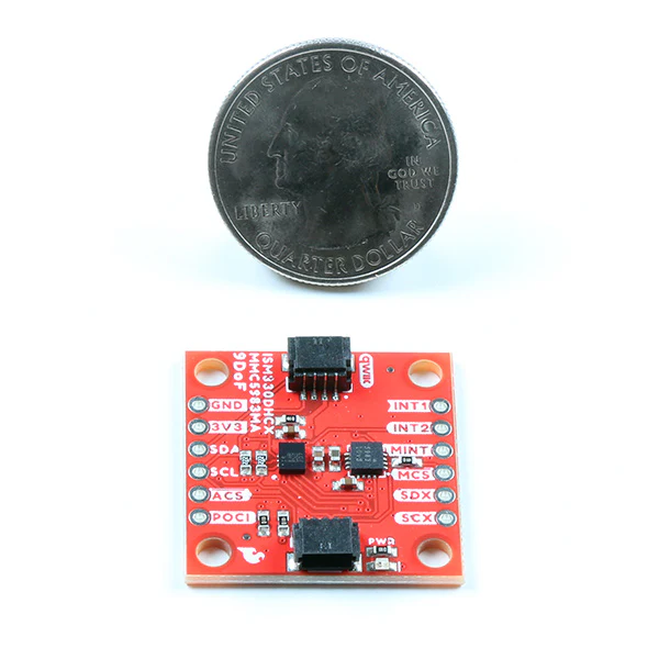 SparkFun 9DoF IMU Breakout - ISM330DHCX, MMC5983MA (Qwiic) - Image 3