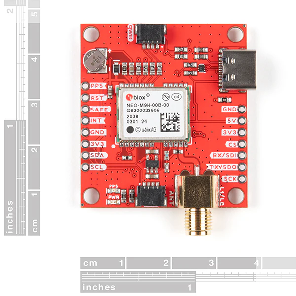 SparkFun GPS Breakout - NEO-M9N, SMA (Qwiic) - Image 4