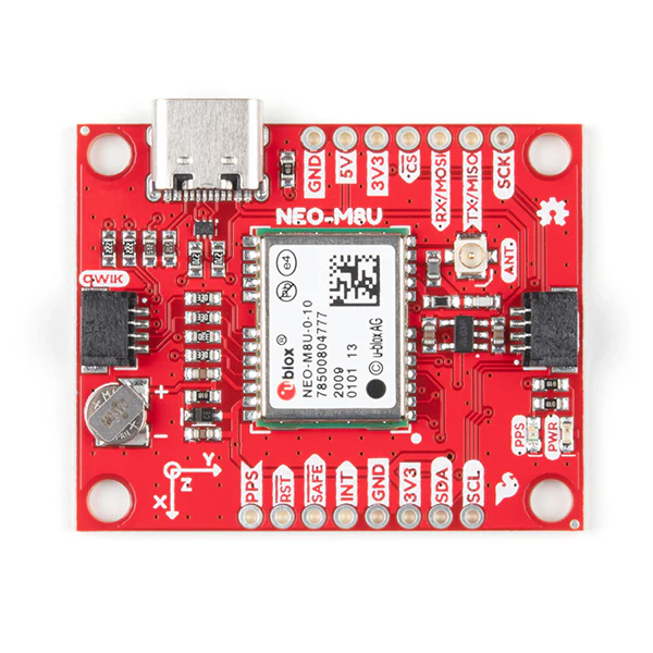 SparkFun GPS Dead Reckoning Breakout - NEO-M8U (Qwiic) - Image 4