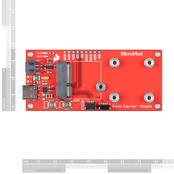 SparkFun MicroMod Qwiic Carrier Board - Single - Image 2