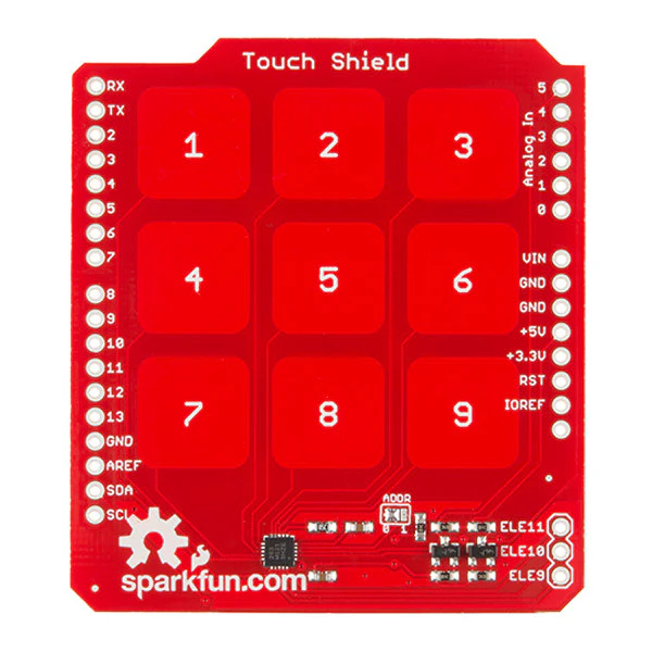 SparkFun Touch Shield (MPR121QR2) - Image 5